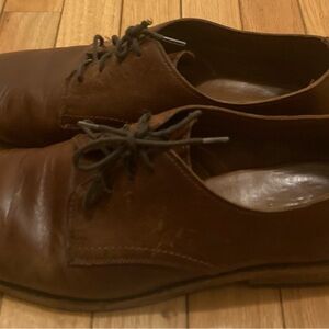 Frye Men's Brown Leather Derby Shoes